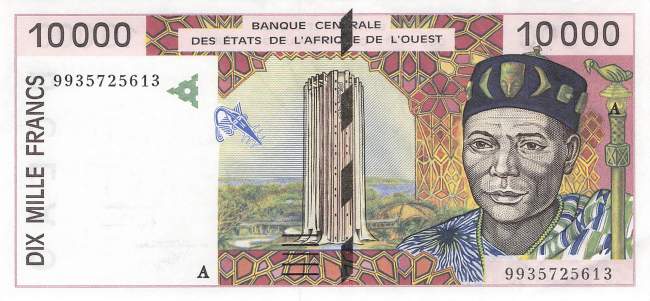10000 Francs